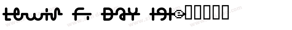 Lewis F. Day 191字体转换